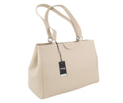 O BAG Vienna Women Bag OS Beige Double Handles Clasp Lined Square