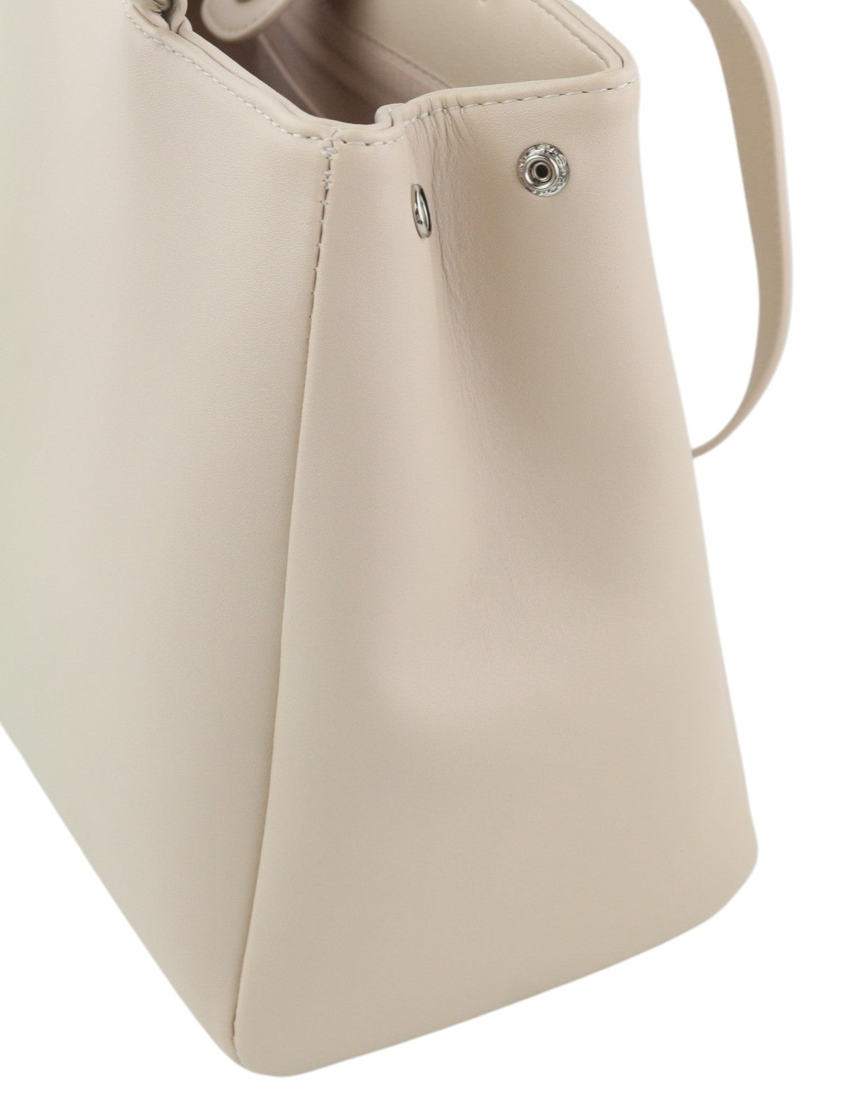 O BAG Vienna Women Bag OS Beige Double Handles Clasp Lined Square