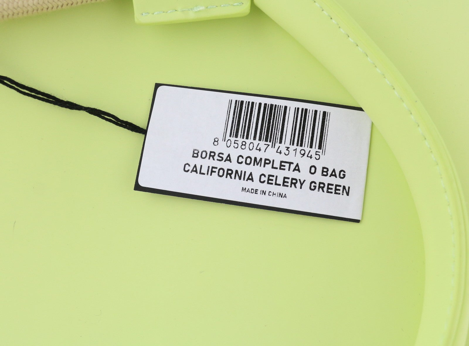 O BAG California Women Bag OS Light Green Double Handle Shopper