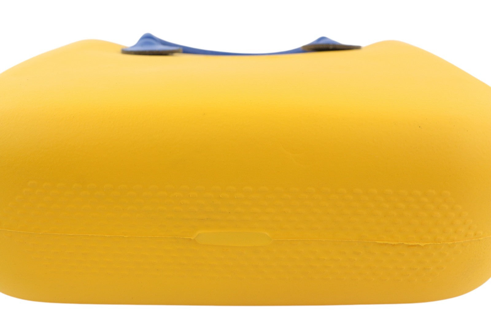 O BAG Mini Women Bag OS Yellow Blue Double Handles Zipper Square