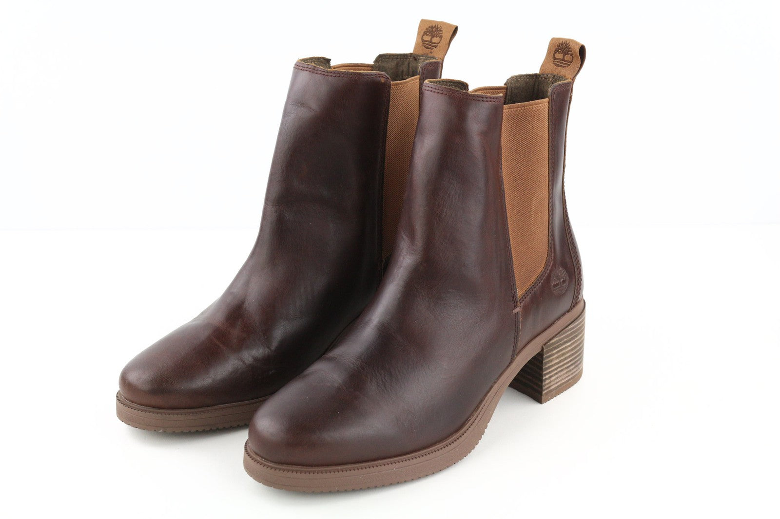 TIMBERLAND A2QG5 Women's EU39.5 3UK6.5 Leather  Side Panel ReBOTL Boots Black