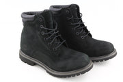 TIMBERLAND A17VM Women's EU38.5 UK5.5 Black Leather Lace Up Waterproof Boots