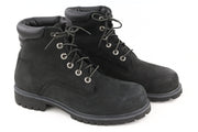 TIMBERLAND 6939R Men's EU41 UK7 Black Leather High-Top Boots Lace Up Round Toe