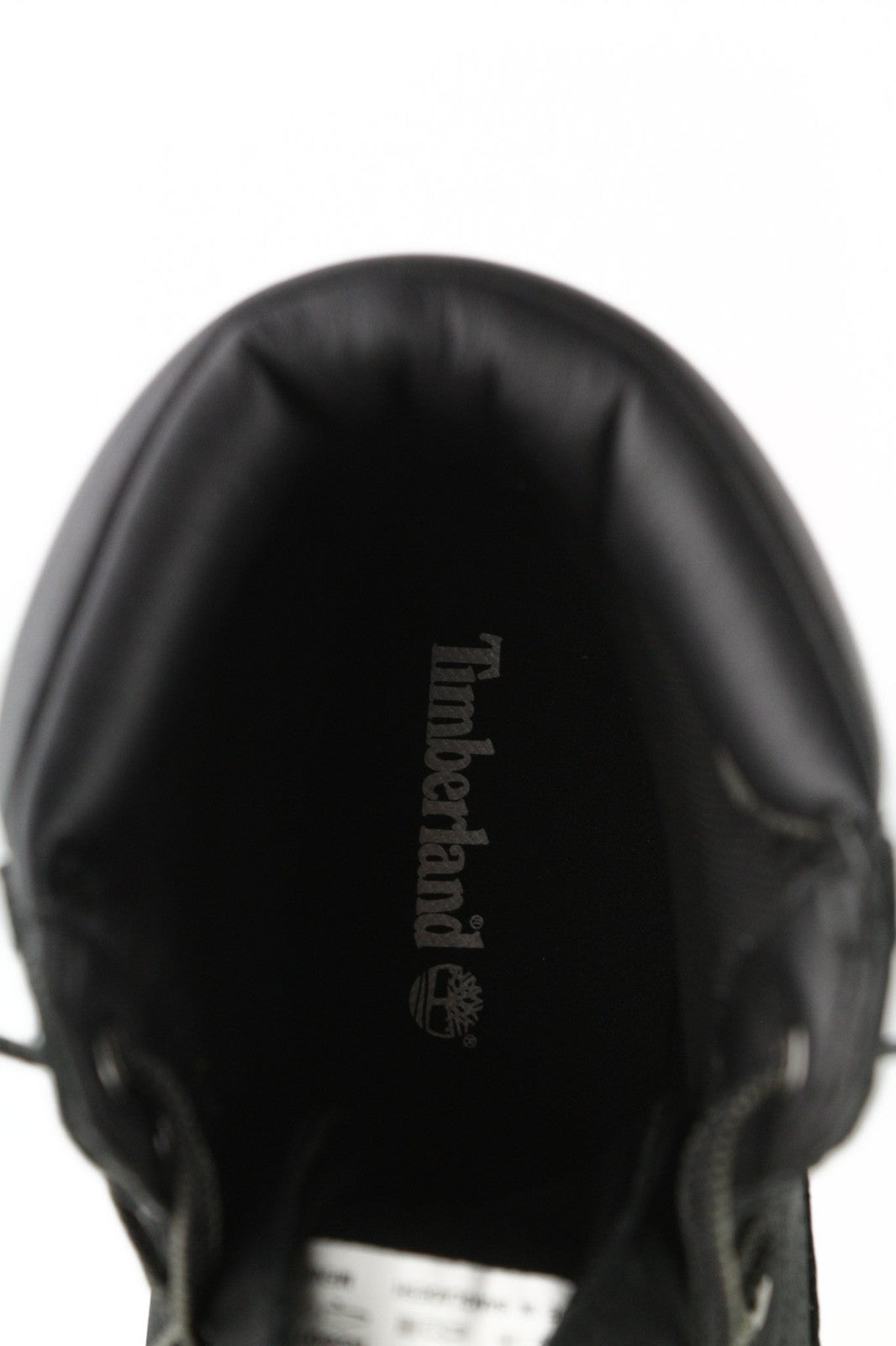 TIMBERLAND 6939R Men's EU41 UK7 Black Leather High-Top Boots Lace Up Round Toe