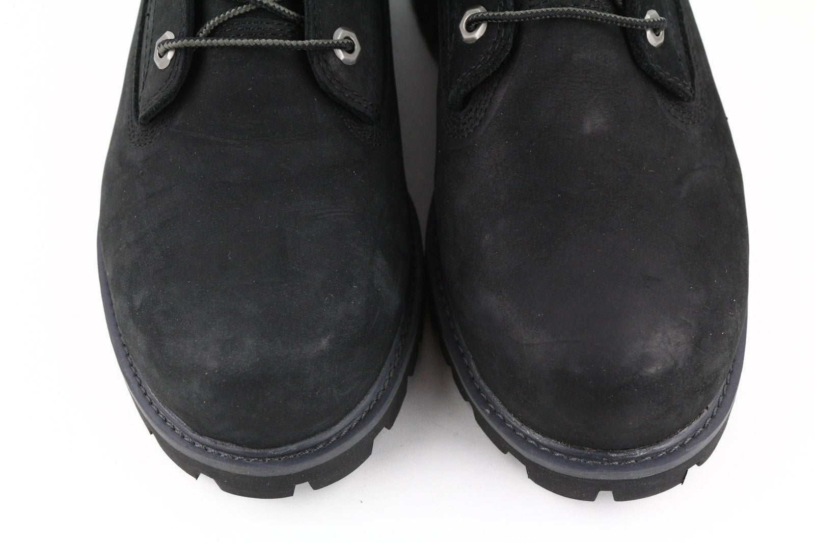 TIMBERLAND 6939R Men's EU41 UK7 Black Leather High-Top Boots Lace Up Round Toe