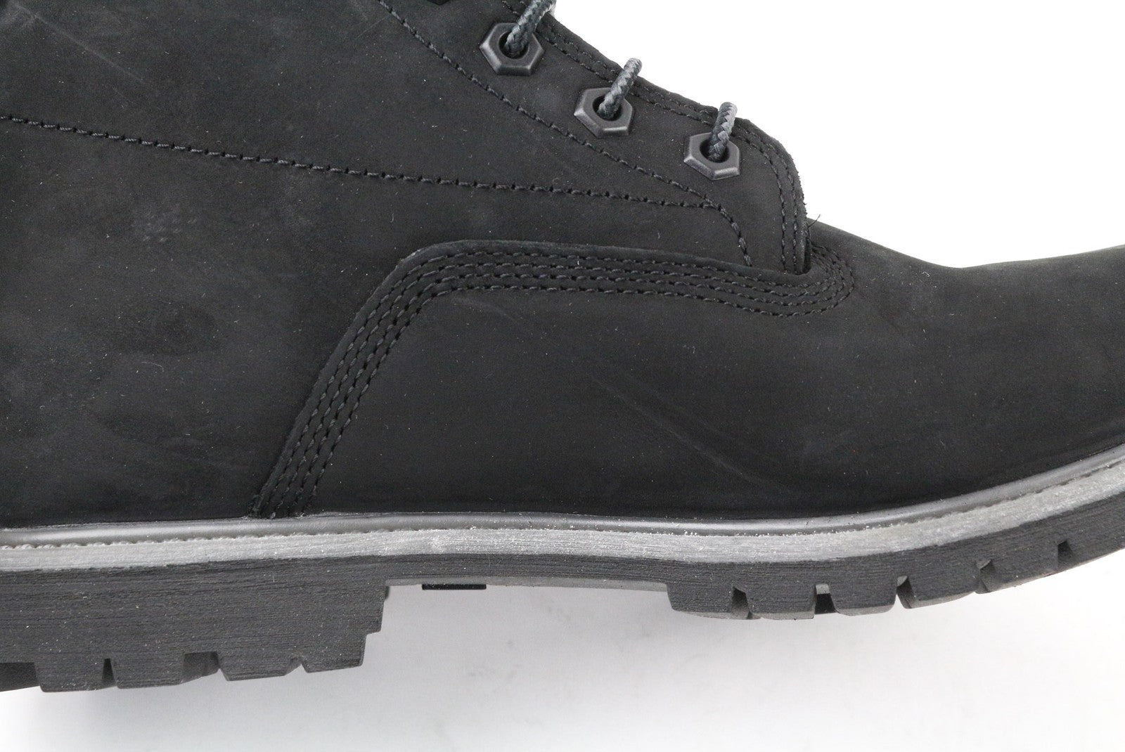 TIMBERLAND A17VM Women's EU41 UK7.5 Black Waterproof Lace Up Leather Boots