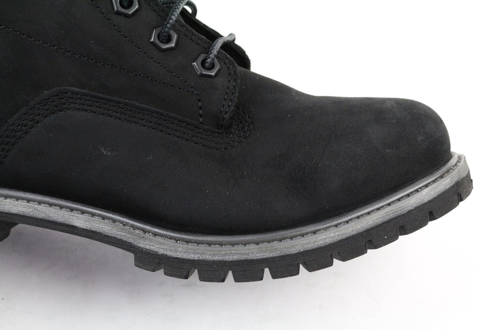 TIMBERLAND A17VM Women's EU41 UK7.5 Black Waterproof Lace Up Leather Boots