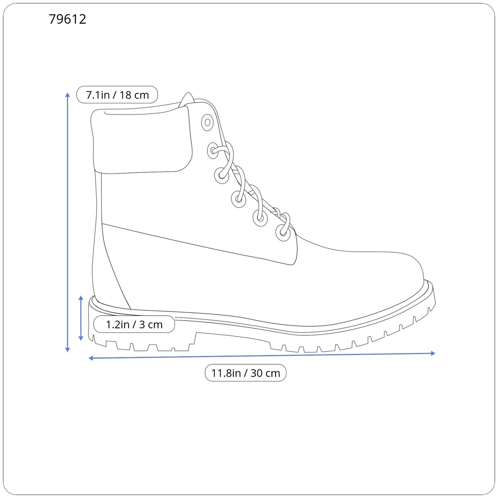 TIMBERLAND A17CK Men's EU42 UK8 Brown Leather Lace Up Ortholite Waterproof