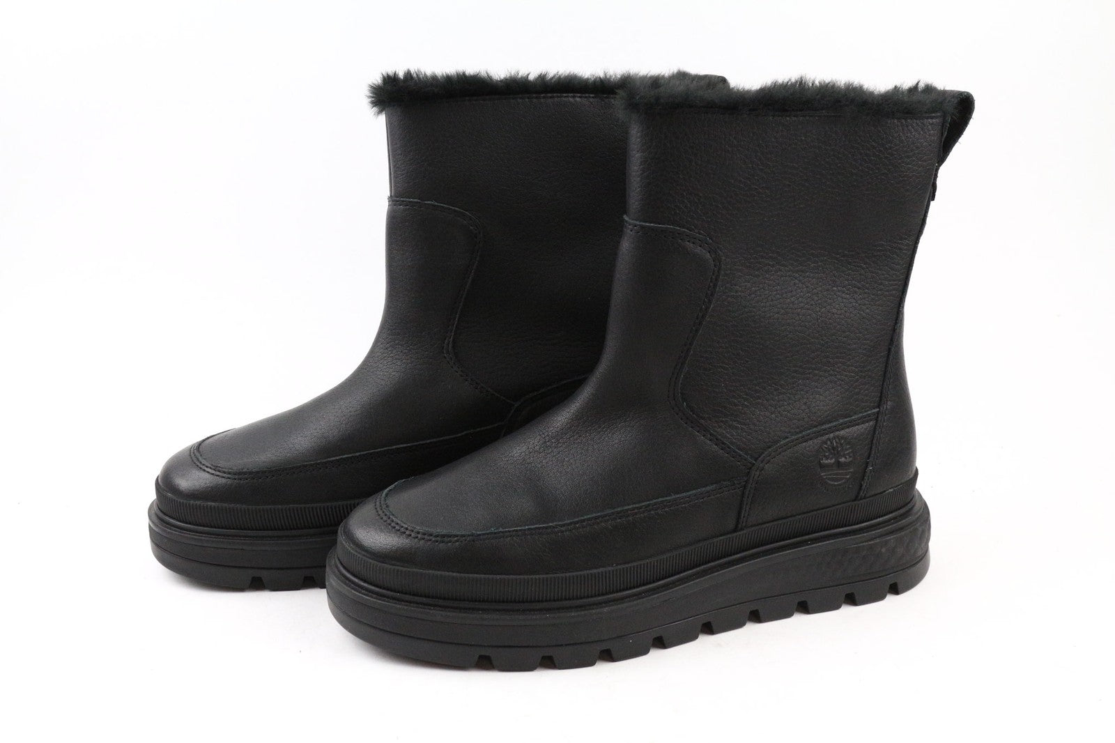 TIMBERLAND A2JRF Women's EU37 UK4 Black Slip-On Waterproof Leather High Shoes