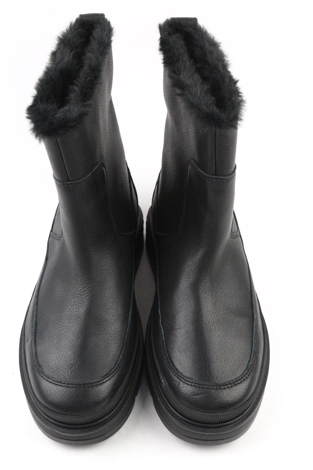 TIMBERLAND A2JRF Women's EU37 UK4 Black Slip-On Waterproof Leather High Shoes