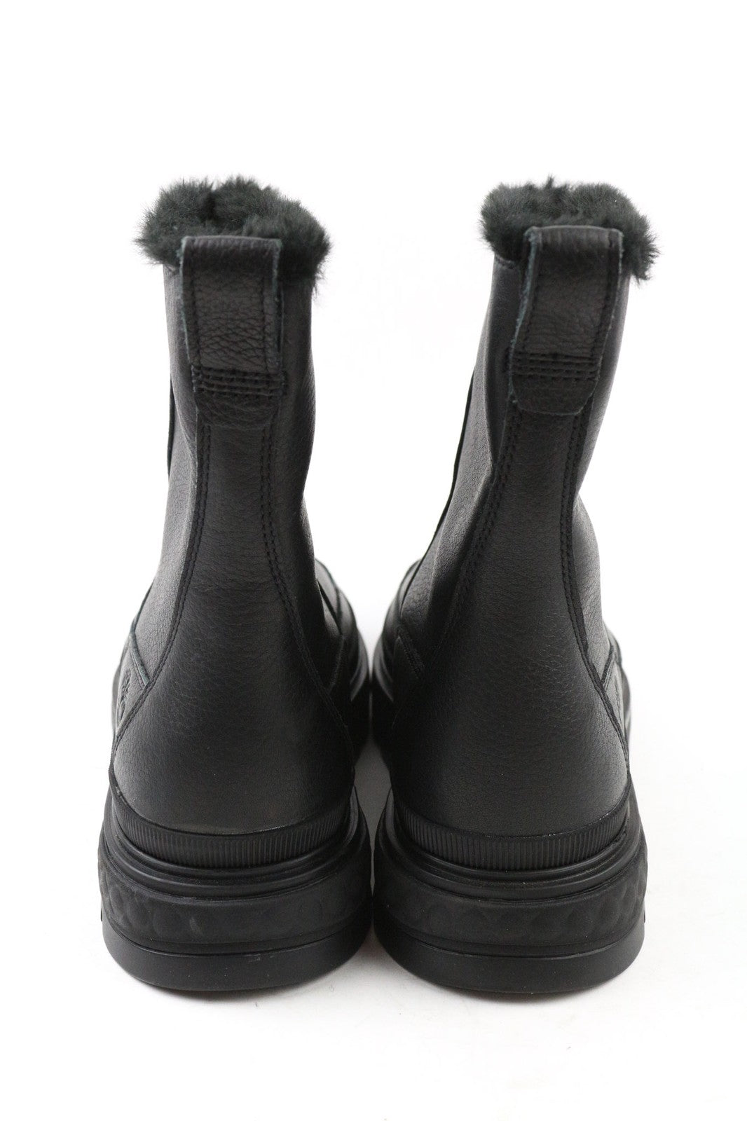 TIMBERLAND A2JRF Women's EU37 UK4 Black Slip-On Waterproof Leather High Shoes