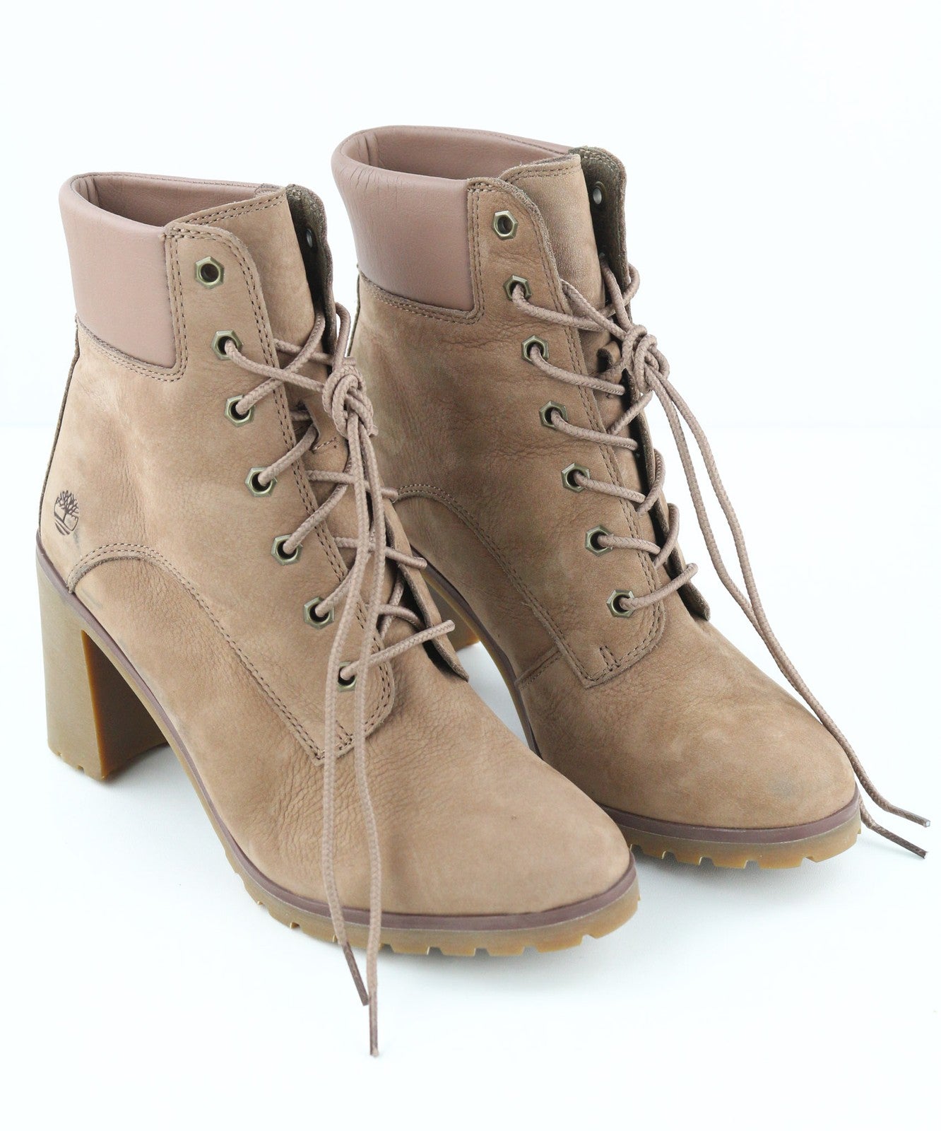 TIMBERLAND A24ZY Women's EU38.5 UK5.5 Black Leather ReBOTL Ortholite Heel Boots