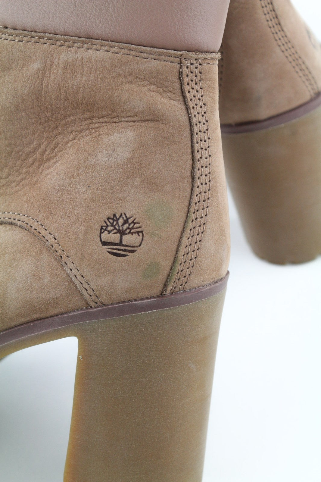 TIMBERLAND A24ZY Women's EU38.5 UK5.5 Black Leather ReBOTL Ortholite Heel Boots