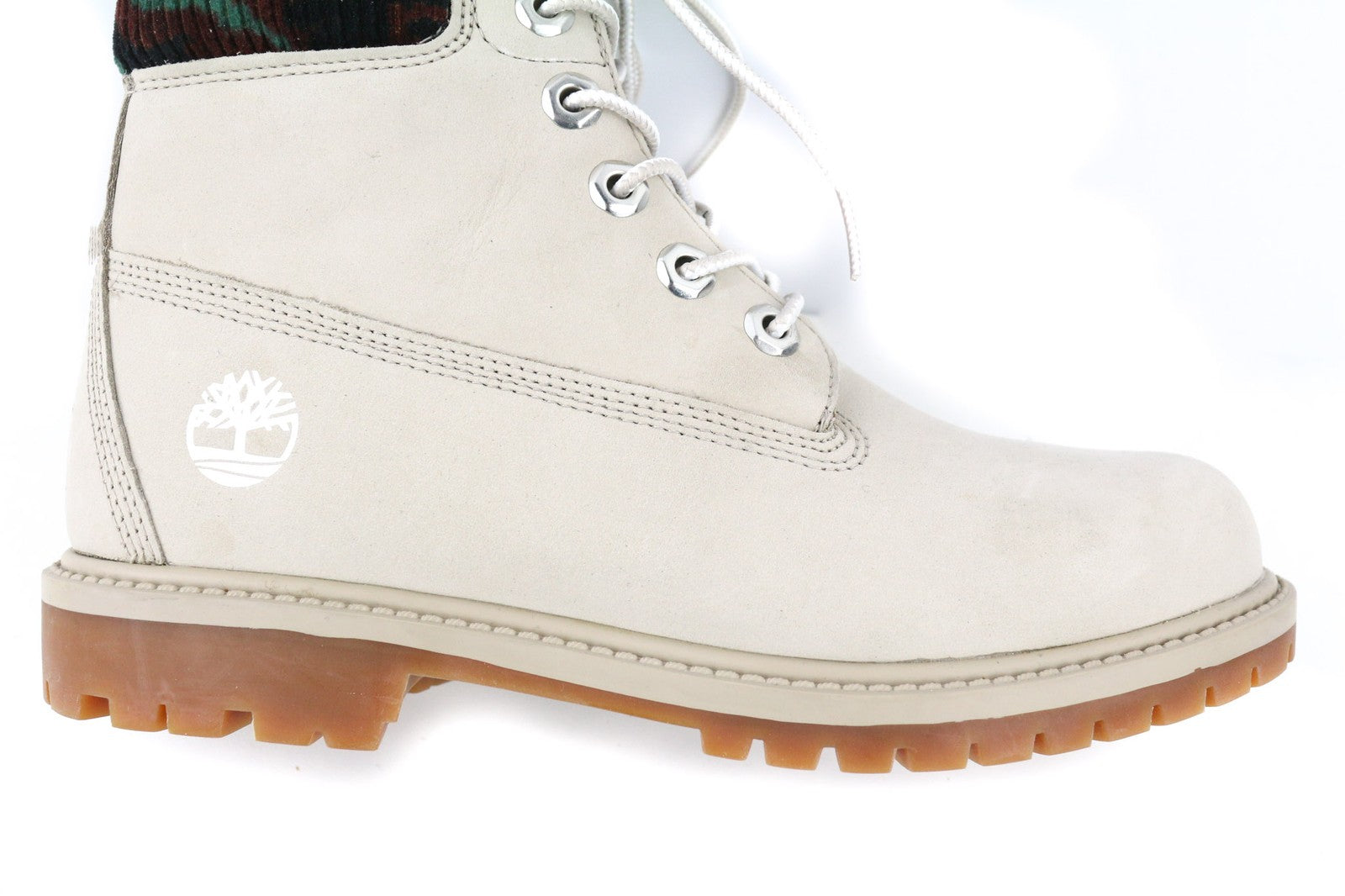 TIMBERLAND A2M83-A6250 Women's EU37.5/38 Light Grey Leather High-Top Sneakers