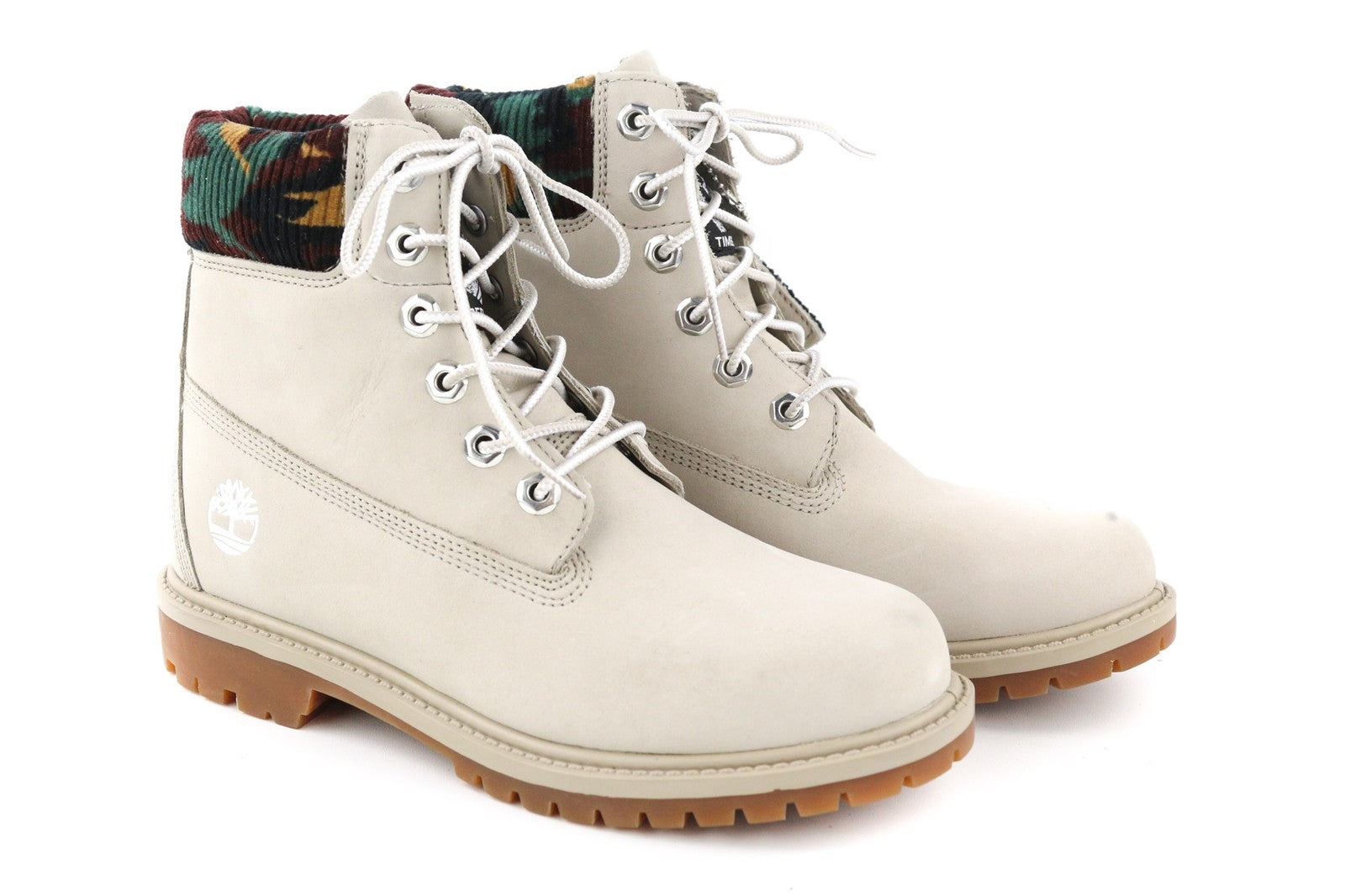 TIMBERLAND A2M83-A6250 Women's EU37.5/38 Light Grey Leather High-Top Sneakers