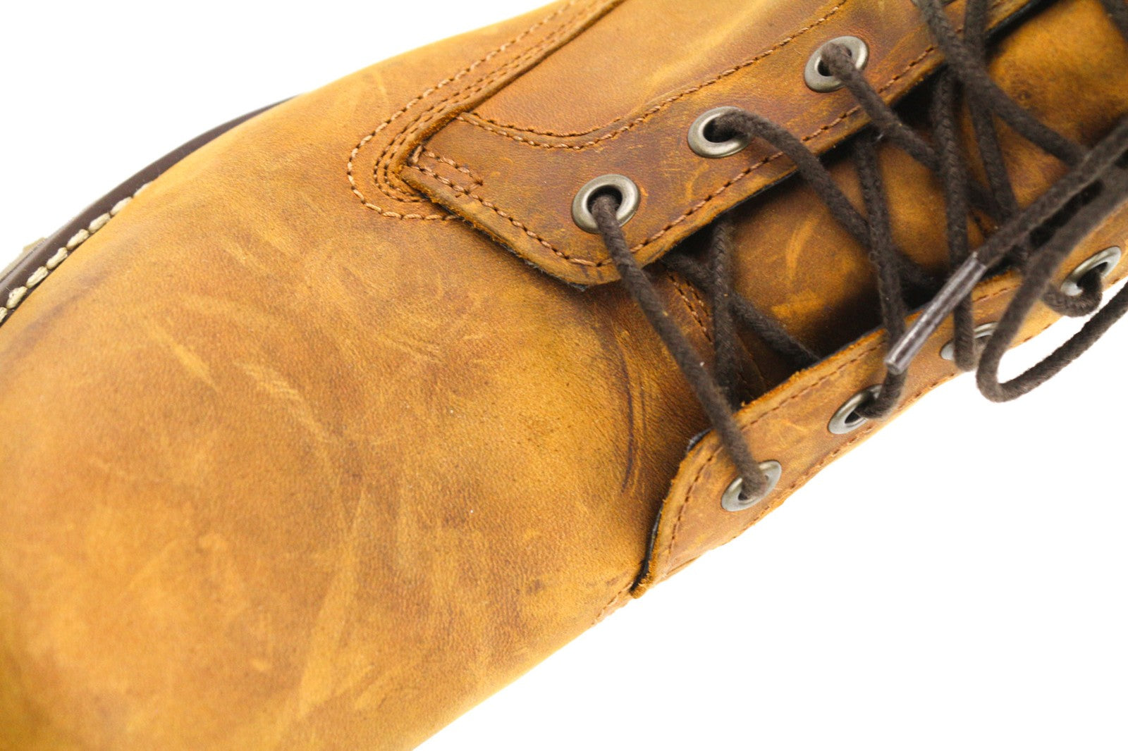 TIMBERLAND A17CK-A4825 Men's EU44/44.5 Brown Leather Aged Look High-Top Shoes