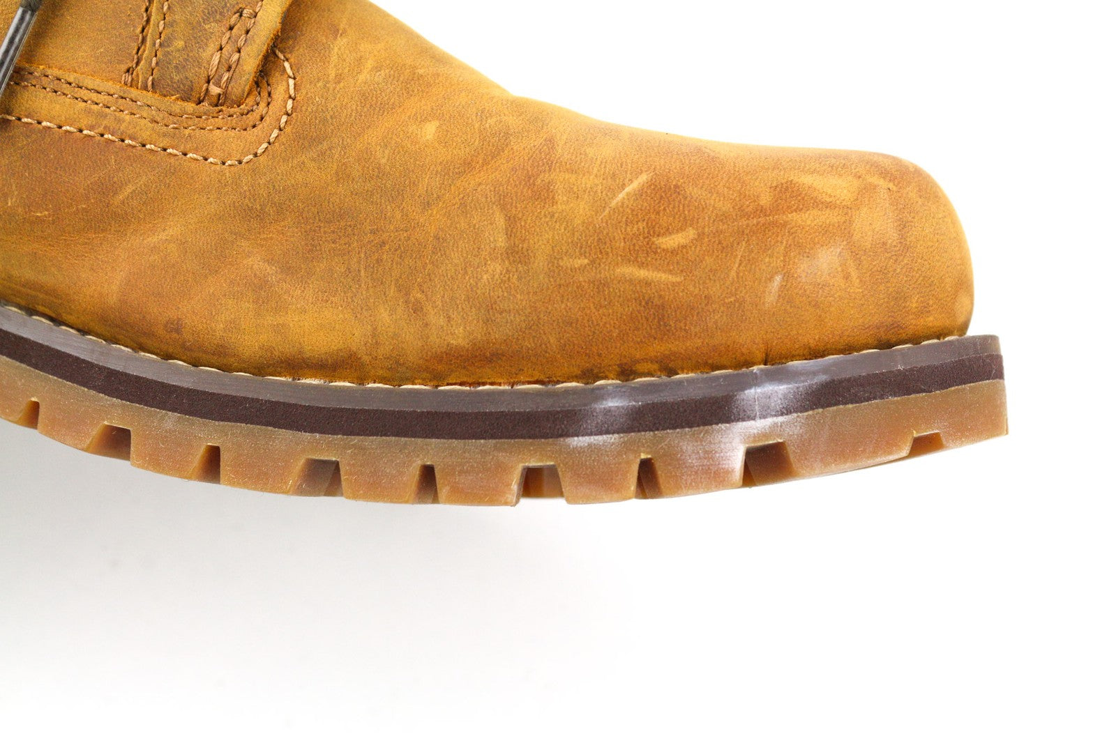 TIMBERLAND A17CK-A4825 Men's EU44/44.5 Brown Leather Aged Look High-Top Shoes