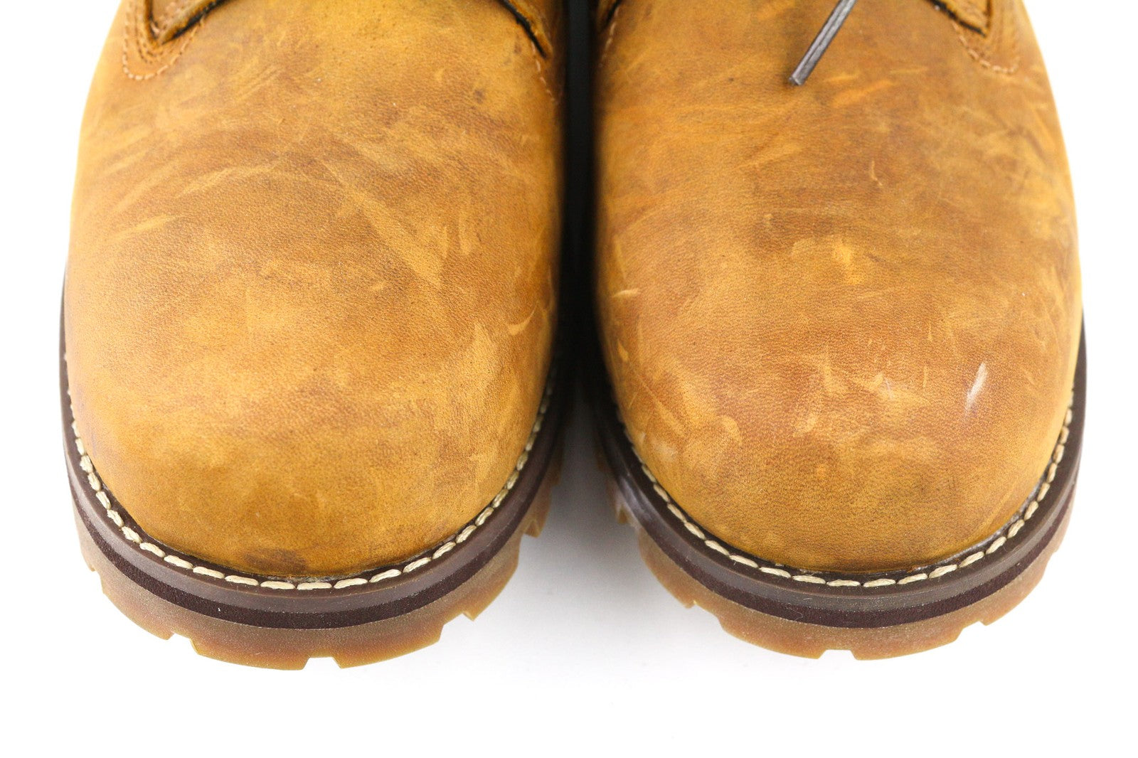 TIMBERLAND A17CK-A4825 Men's EU44/44.5 Brown Leather Aged Look High-Top Shoes