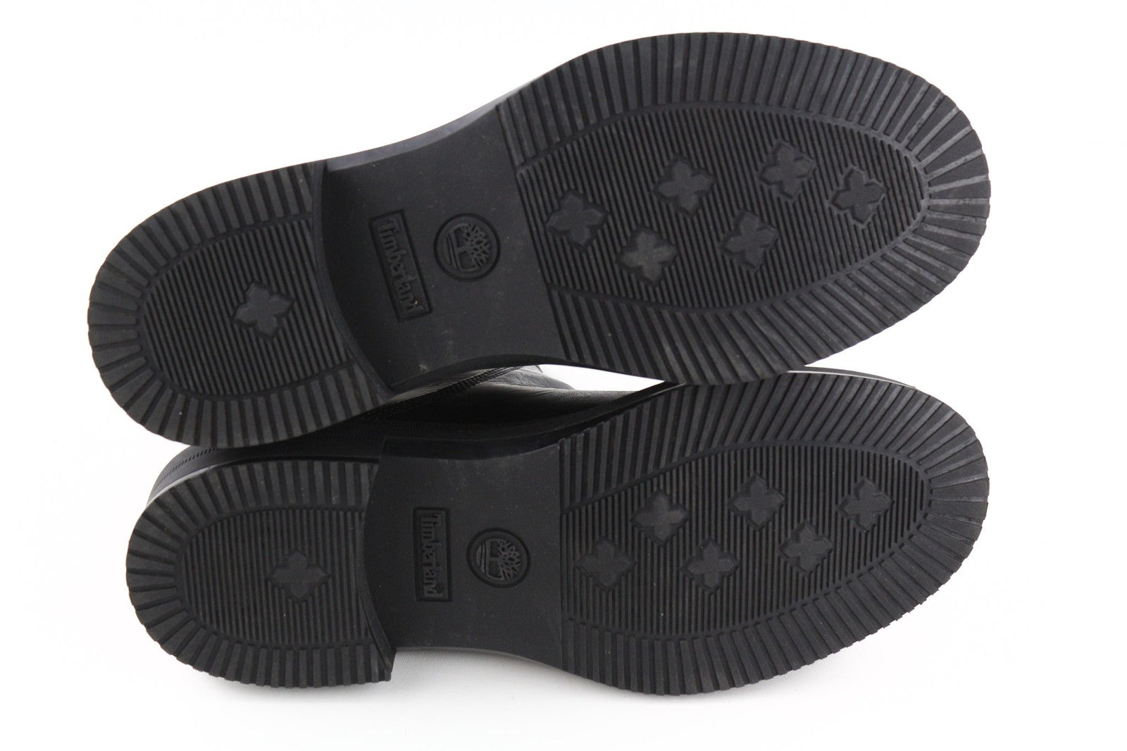 TIMBERLAND A2587 Women's EU37 UK4 Black Leather Pull Tab Side Panel ReBOTL Boots