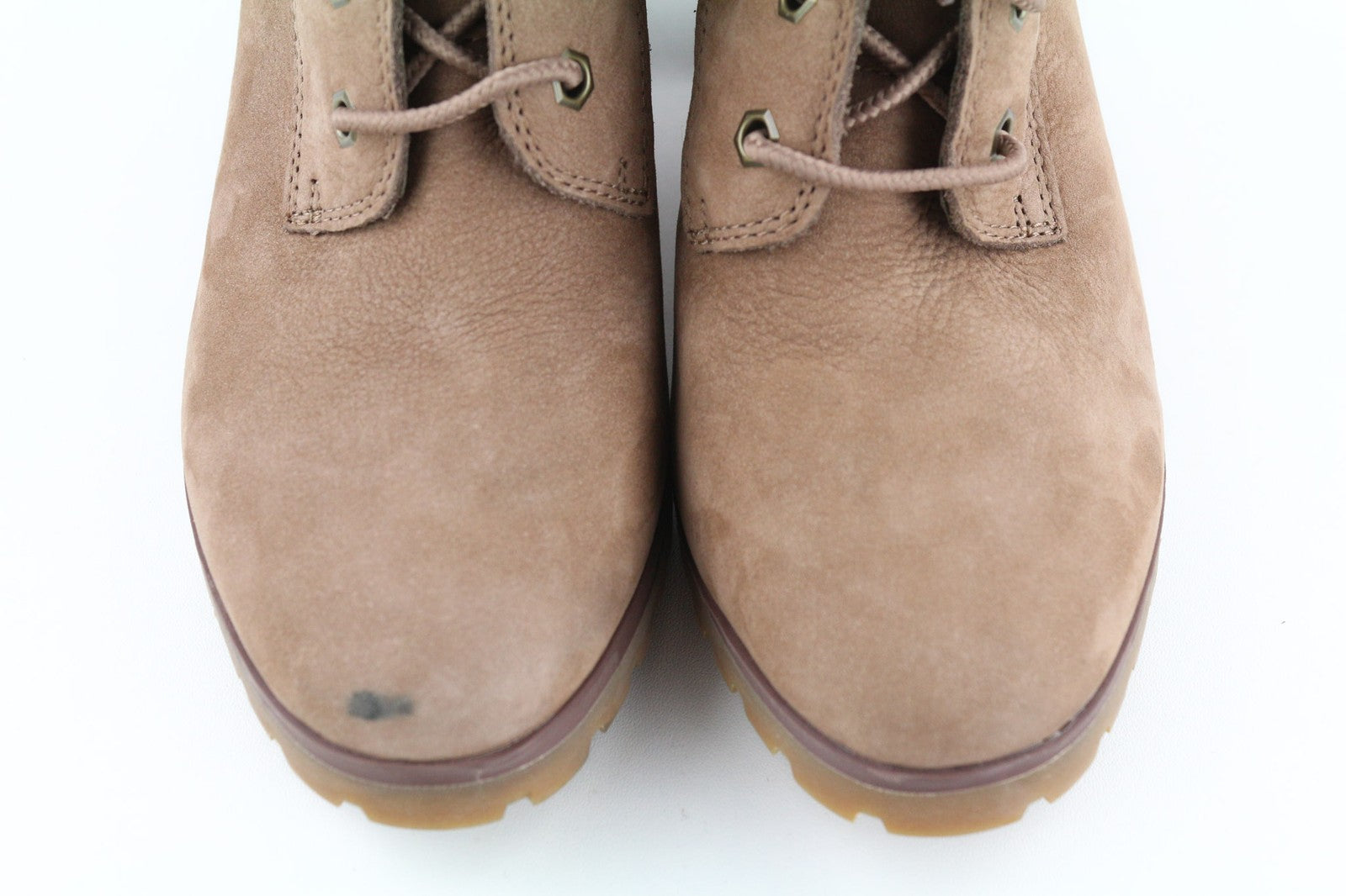 TIMBERLAND A24ZY Women's EU39 UK6 Black Leather Ortholite Heeled Boots ReBOTL