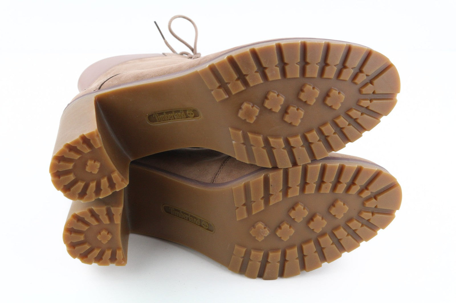 TIMBERLAND A24ZY Women's EU39 UK6 Black Leather Ortholite Heeled Boots ReBOTL