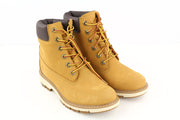 TIMBERLAND A1T6U Women's EU38 UK5 Brown TimberDry Leather Boots ReBOTL Lace