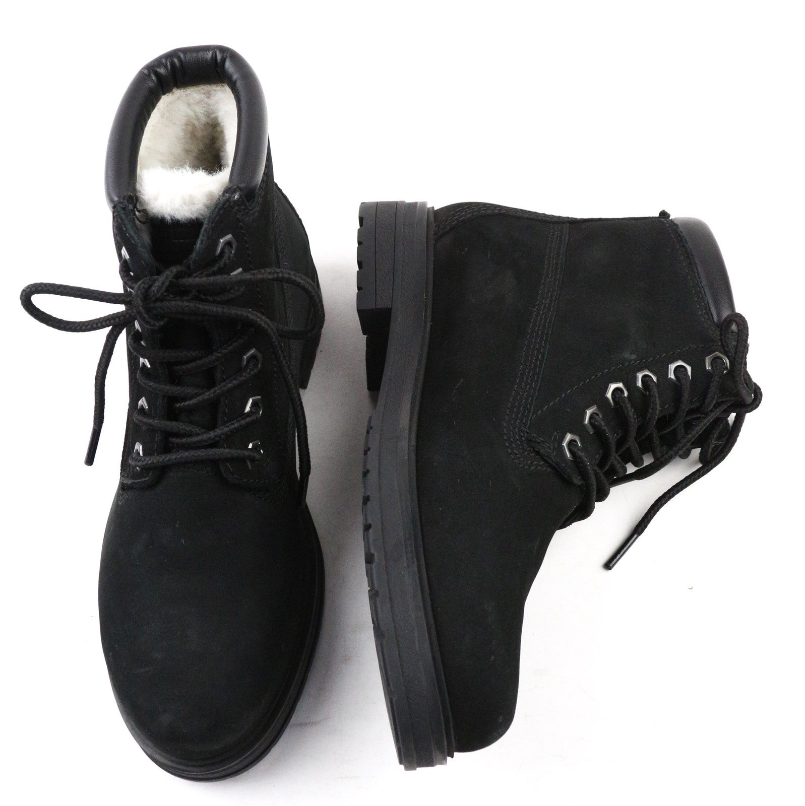 TIMBERLAND A60148 Women's EU37.5 UK4.5 Black Leather Waterproof  Winter Boots