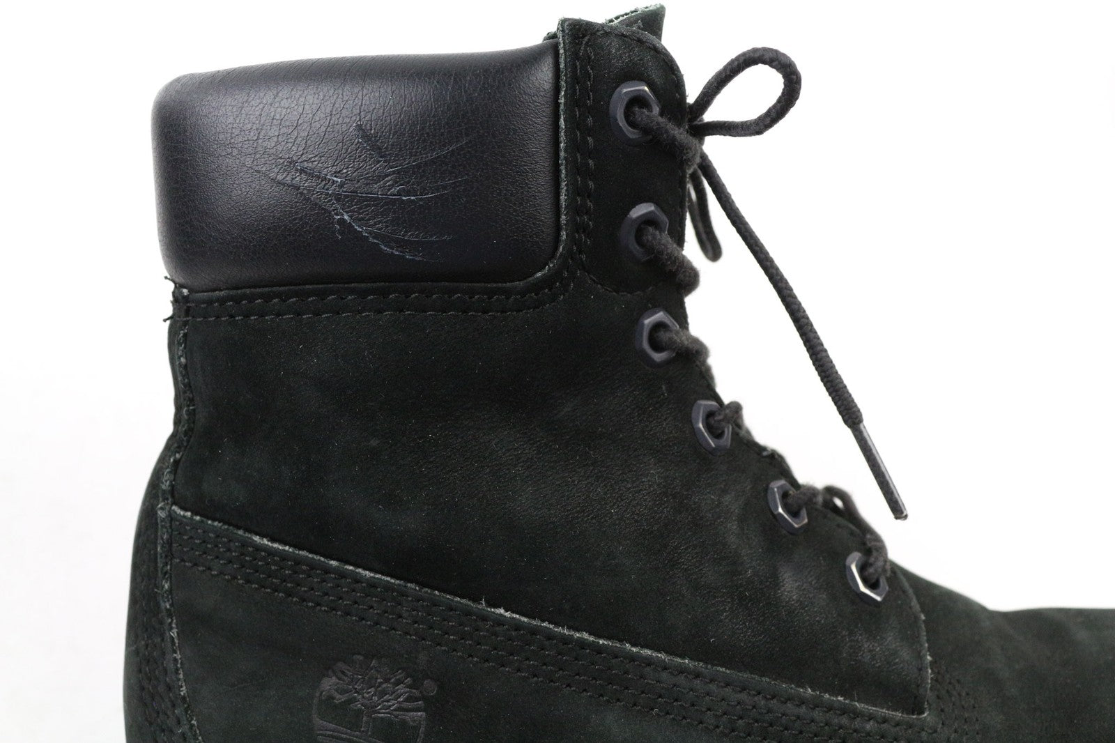 TIMBERLAND 8658A Women's EU39 ~UK6 Black Leather Lace Up Boots Primaloft 400g