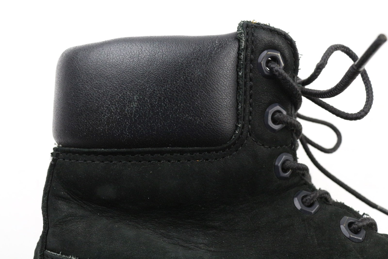 TIMBERLAND 8658A Women's EU39 ~UK6 Black Leather Lace Up Boots Primaloft 400g