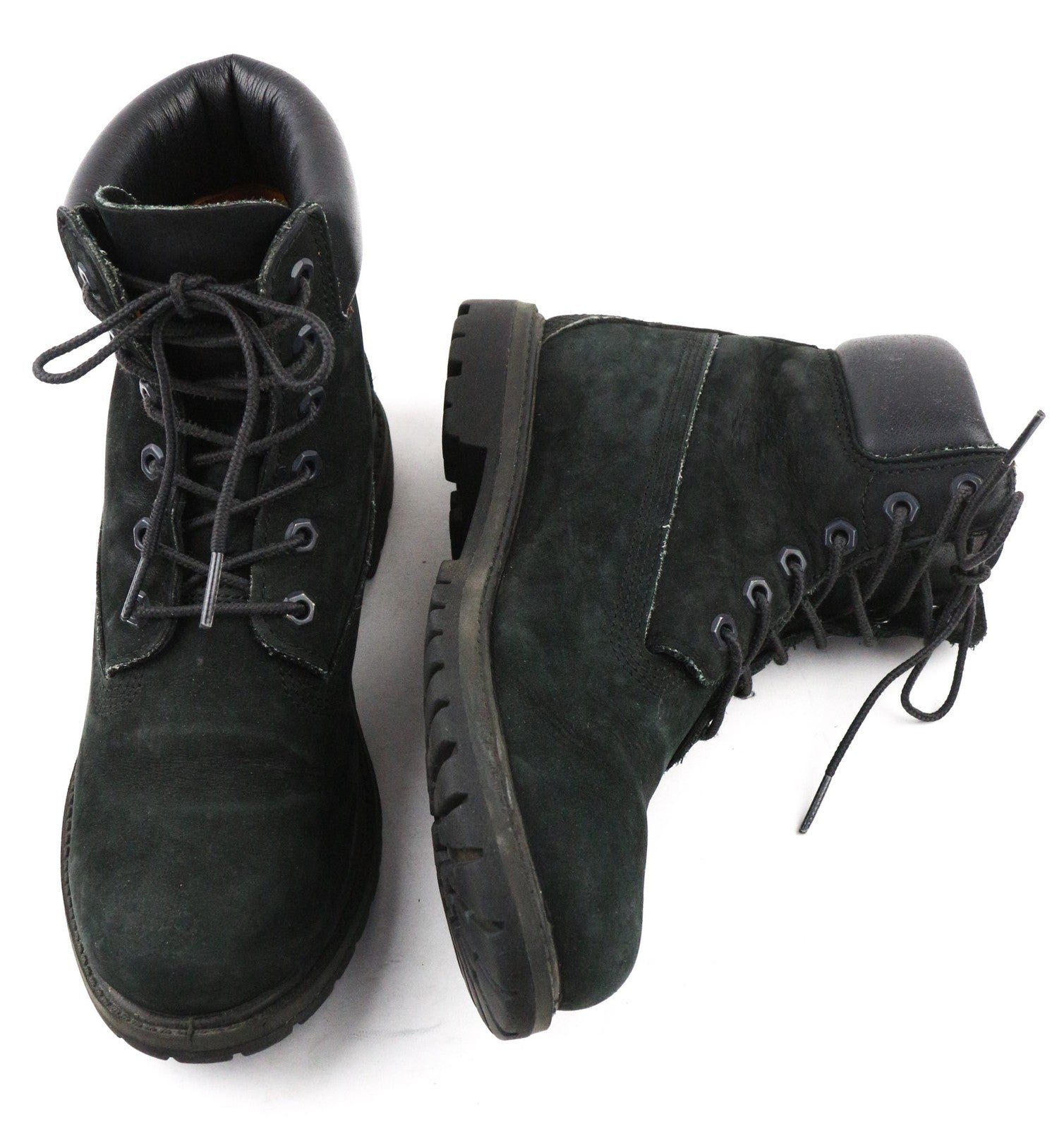 TIMBERLAND 8658A Women's EU39 ~UK6 Black Leather Lace Up Boots Primaloft 400g