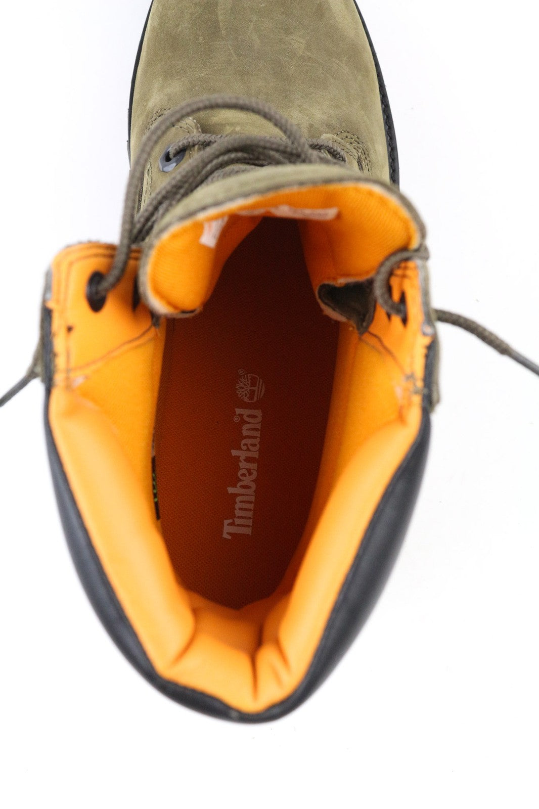 TIMBERLAND A2C87 Men's EU40 UK6.5 Olive Leather Lace Waterproof ReBOTL Shoes