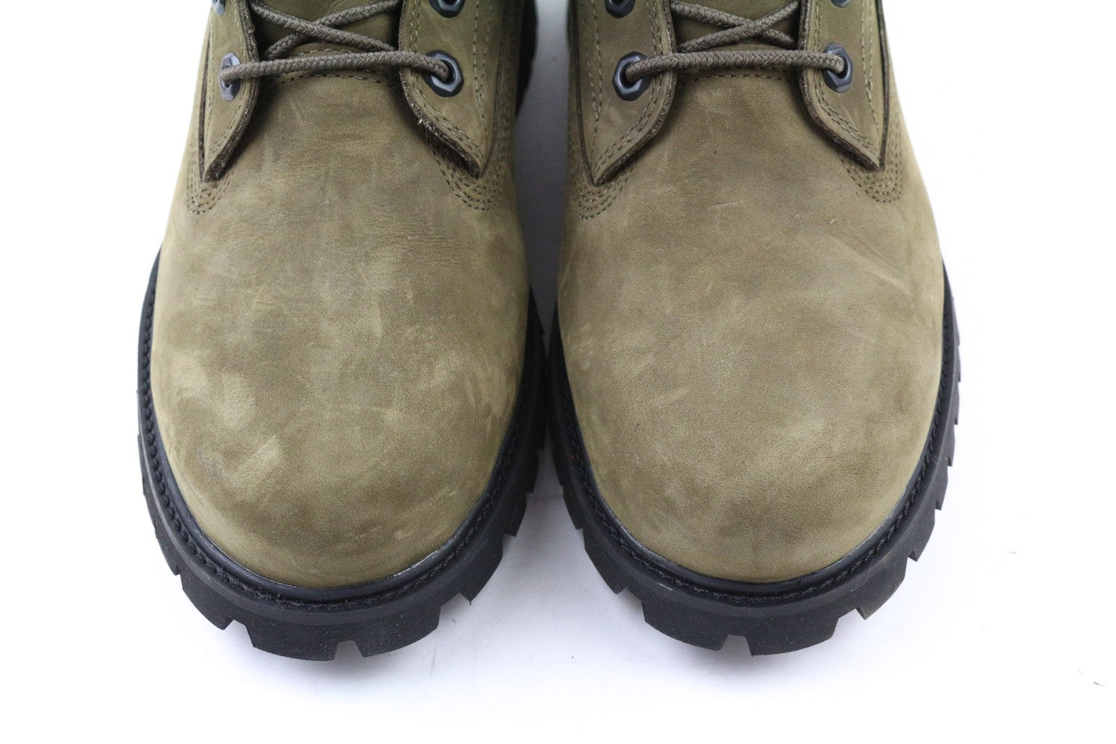 TIMBERLAND A2C87 Men's EU40 UK6.5 Olive Leather Lace Waterproof ReBOTL Shoes