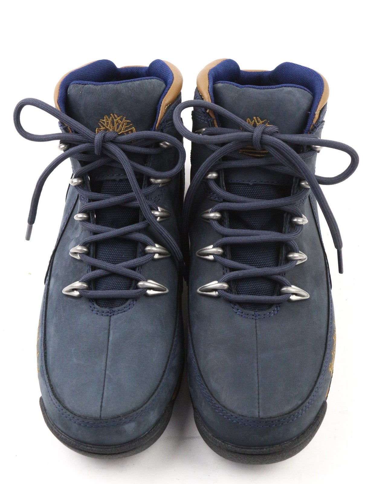 TIMBERLAND 6165R Men's EU40 UK6.5 Blue Leather Casual Lace Up Anti-Fatigue Shoes