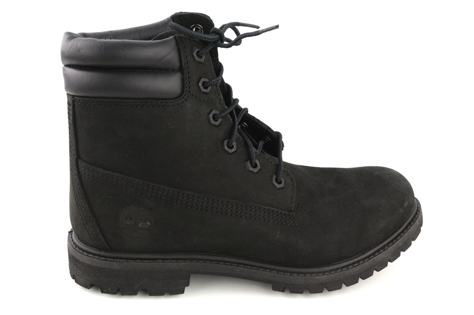 TIMBERLAND A15QY-A4959 Women's EU38.5/39 Black Leather Casual High-Top Boots