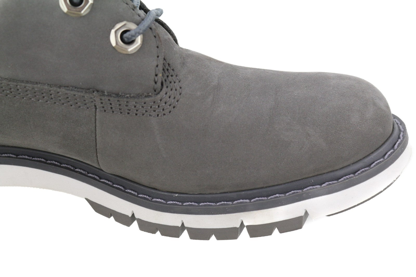 TIMBERLAND A2KUG-A6046 Women's EU37/38 Khaki ReBOTL Leather Lace-Up Boots