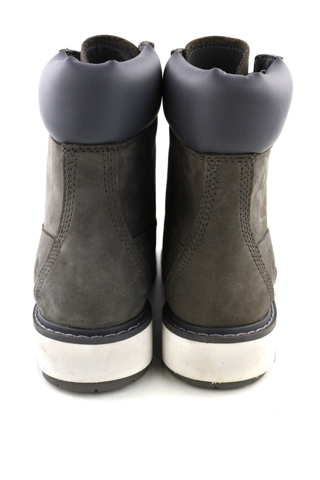 TIMBERLAND A2KUG-A6046 Women's EU37/38 Khaki ReBOTL Leather Lace-Up Boots