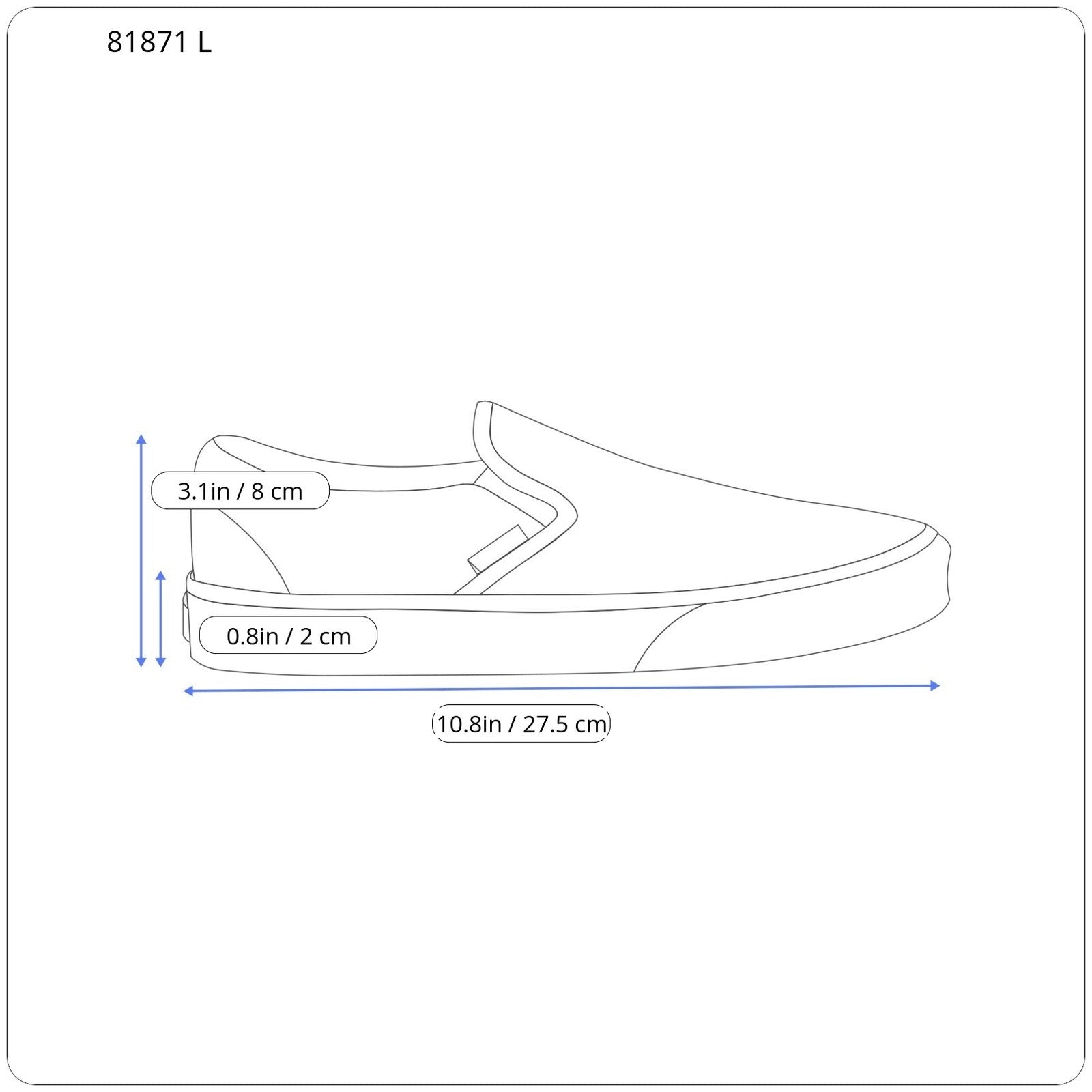 TIMBERLAND A2EXK-A57118 Women's EU38.5/39 White Textile Slip-On Low-Tops