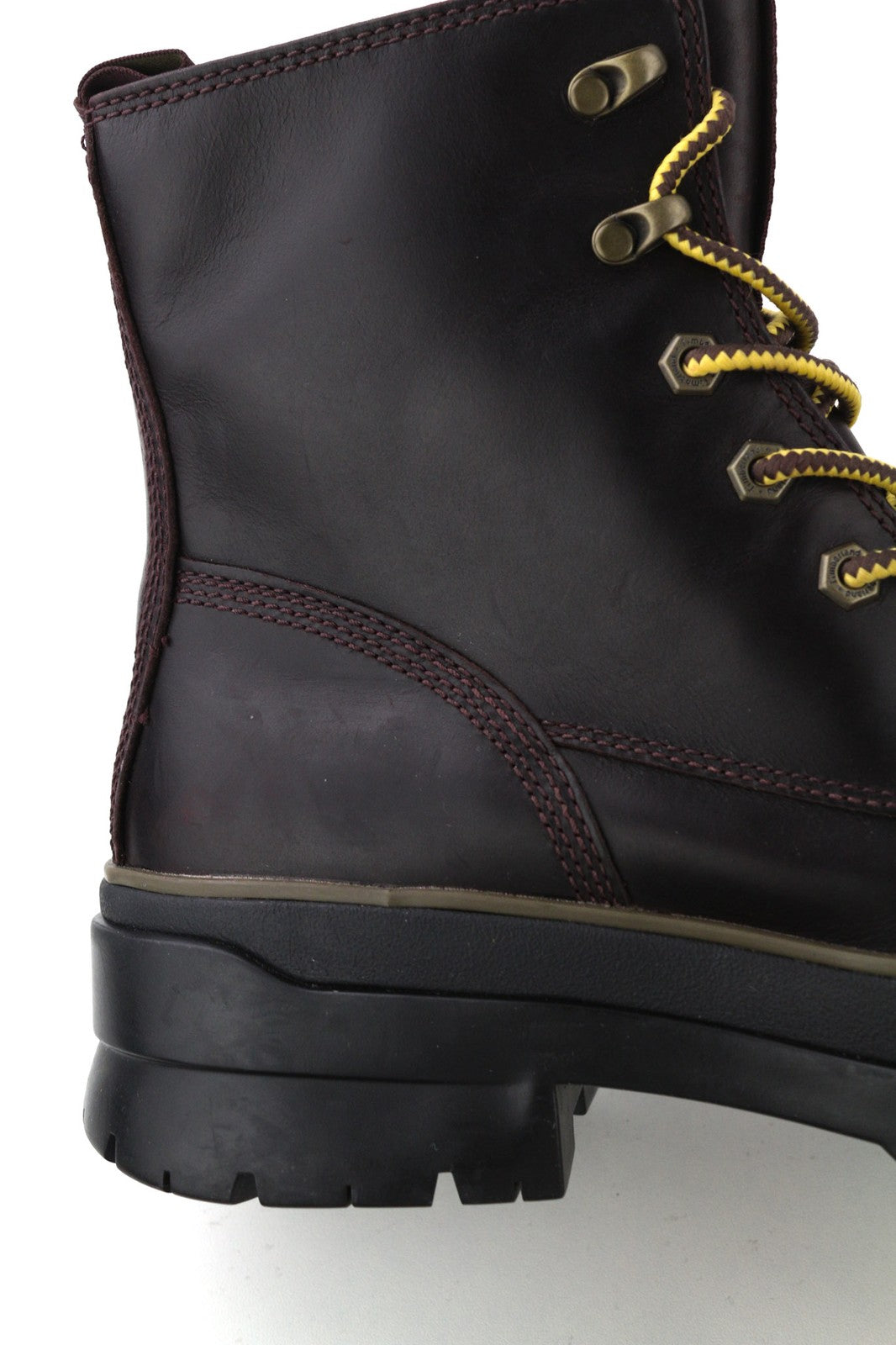 TIMBERLAND A2F7G-A5019 Women's EU39.5/40 Dark Purple Leather Lace-Up High-Tops