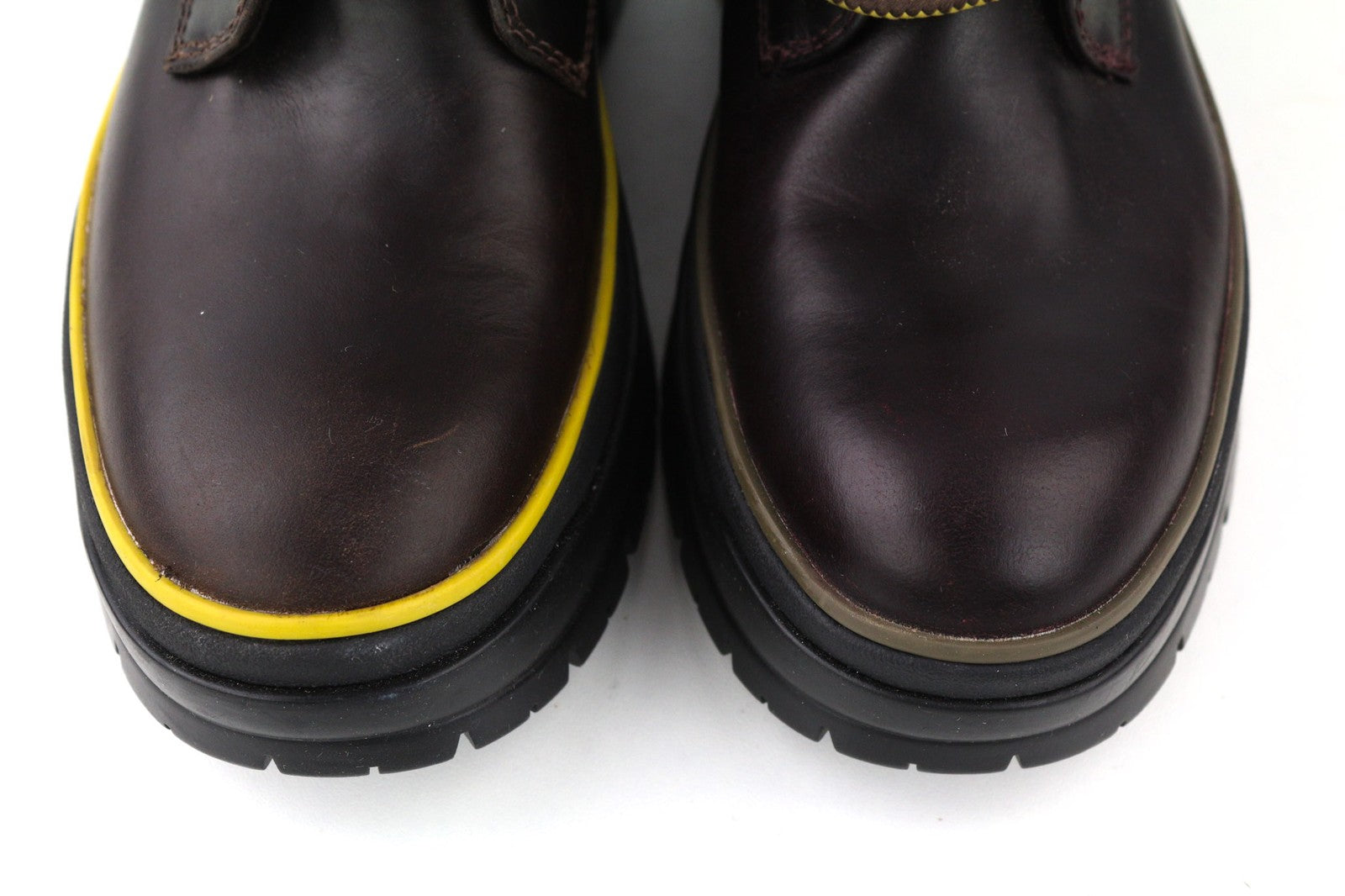 TIMBERLAND A2F7G-A5019 Women's EU39.5/40 Dark Purple Leather Lace-Up High-Tops