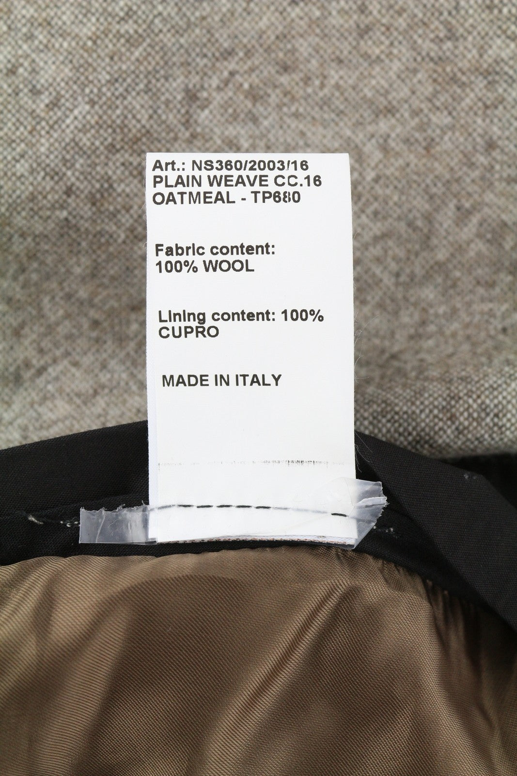 R13 Expored Seam Women Trousers 27 Melange Beige Wool Flared Leg Button RRP799