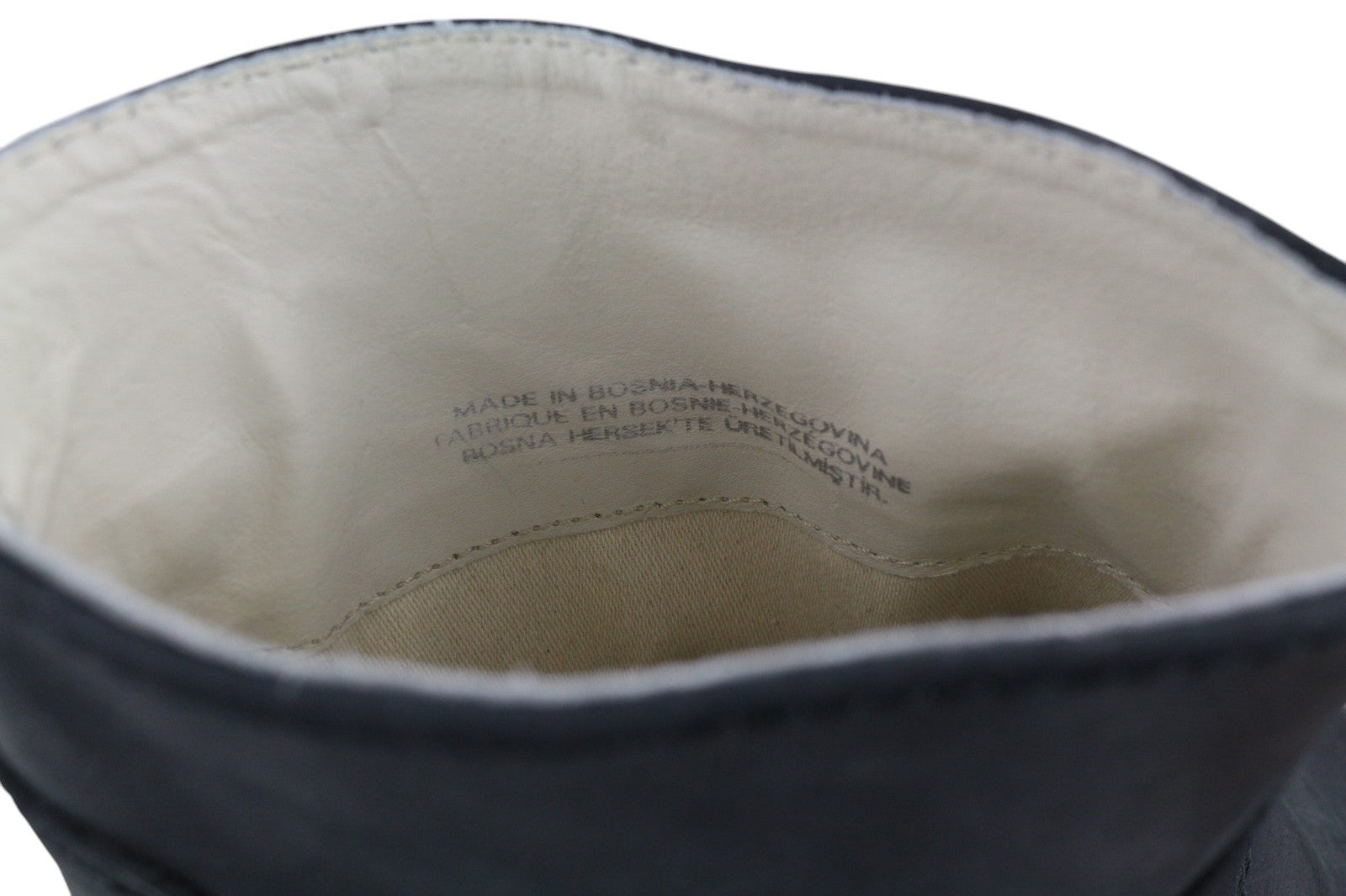 DIESEL D-Throuper Women's EU40 Black Leather Pull-On Casual Boots RRP€280