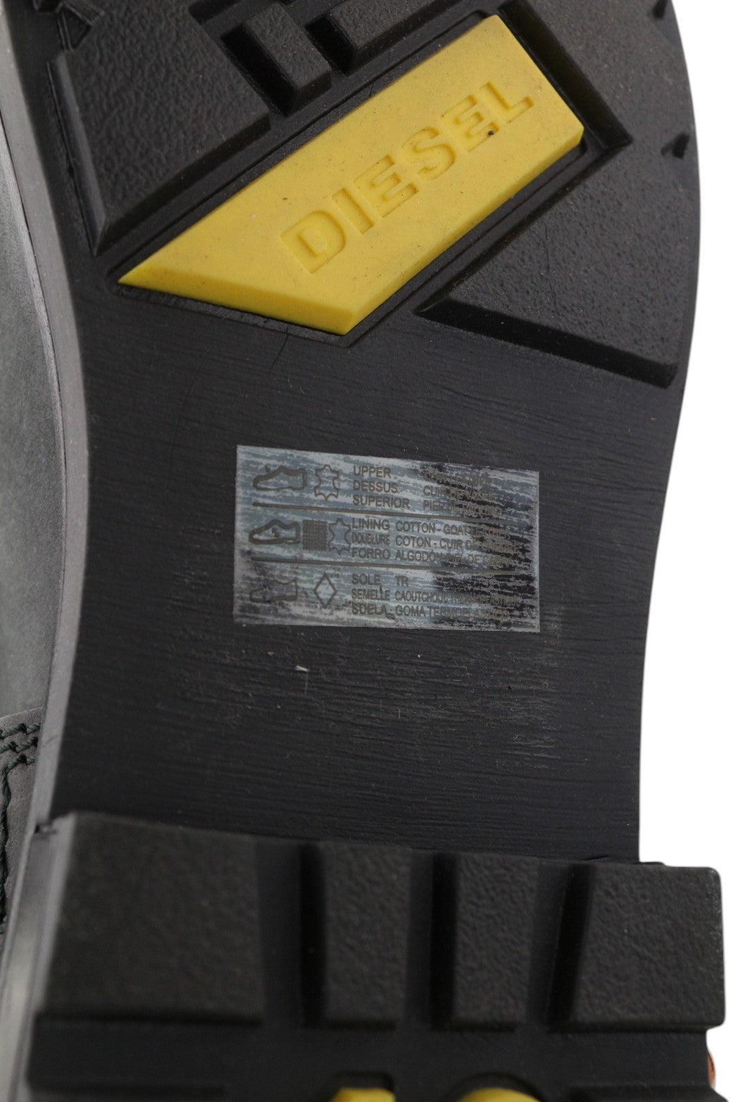 DIESEL D-Throuper Women's EU40 Black Leather Pull-On Casual Boots RRP€280