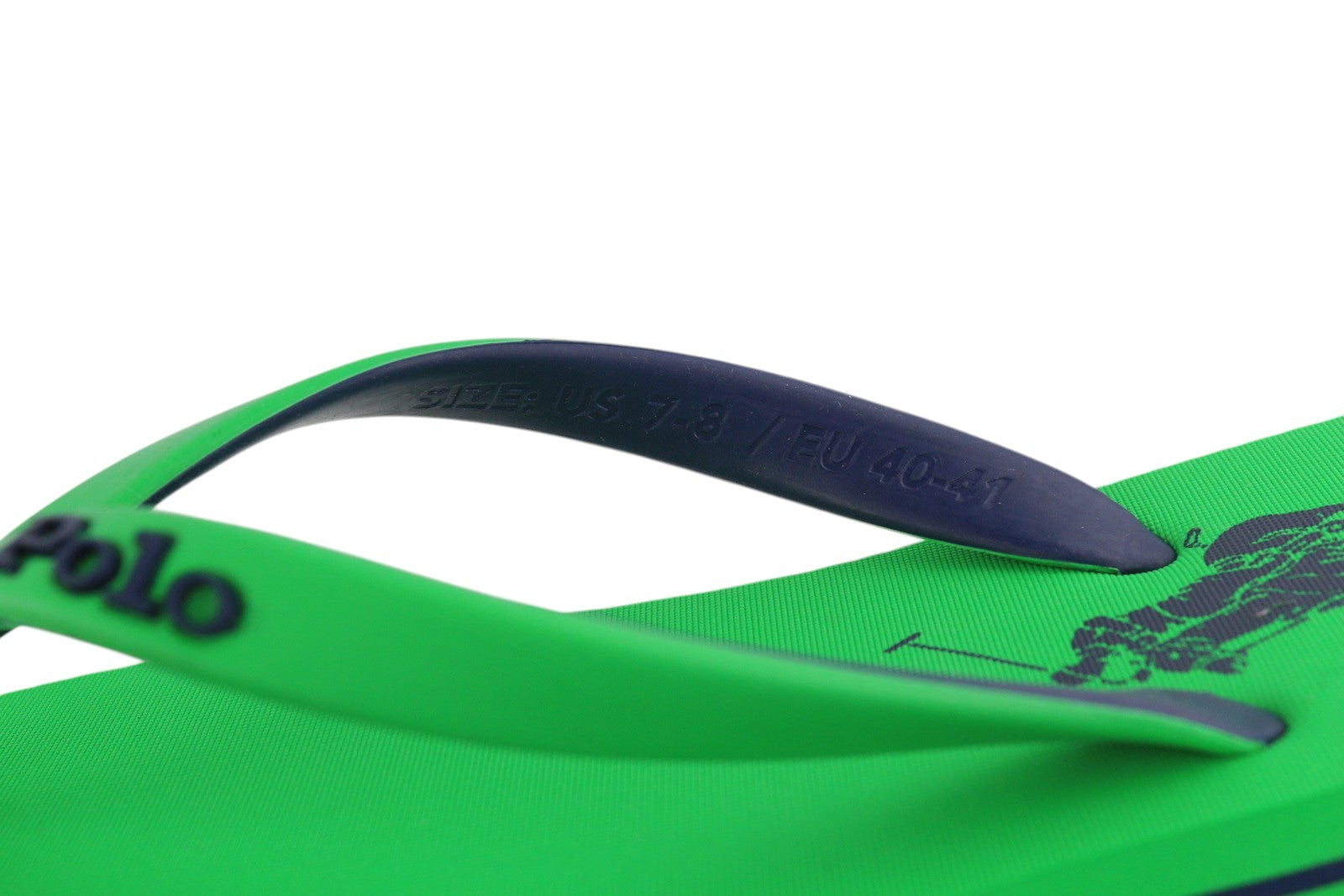 RALPH LAUREN Bolt-Sn-Csl Men's EU40/41 Green Flip-Flops Summer