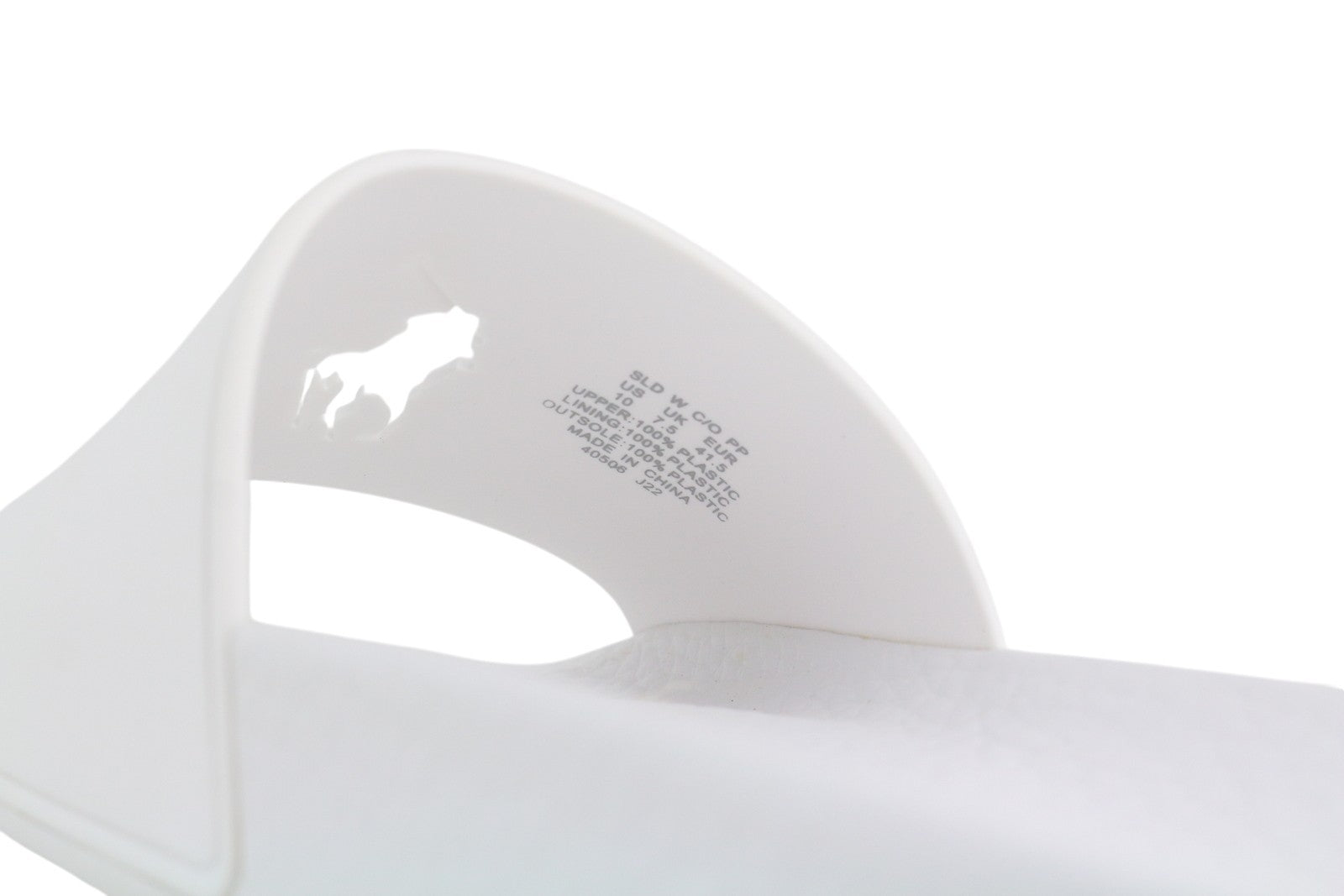 RALPH LAUREN Sld W C/O PP-SN-SLI Women's EU41.5 White Flip-Flops €99