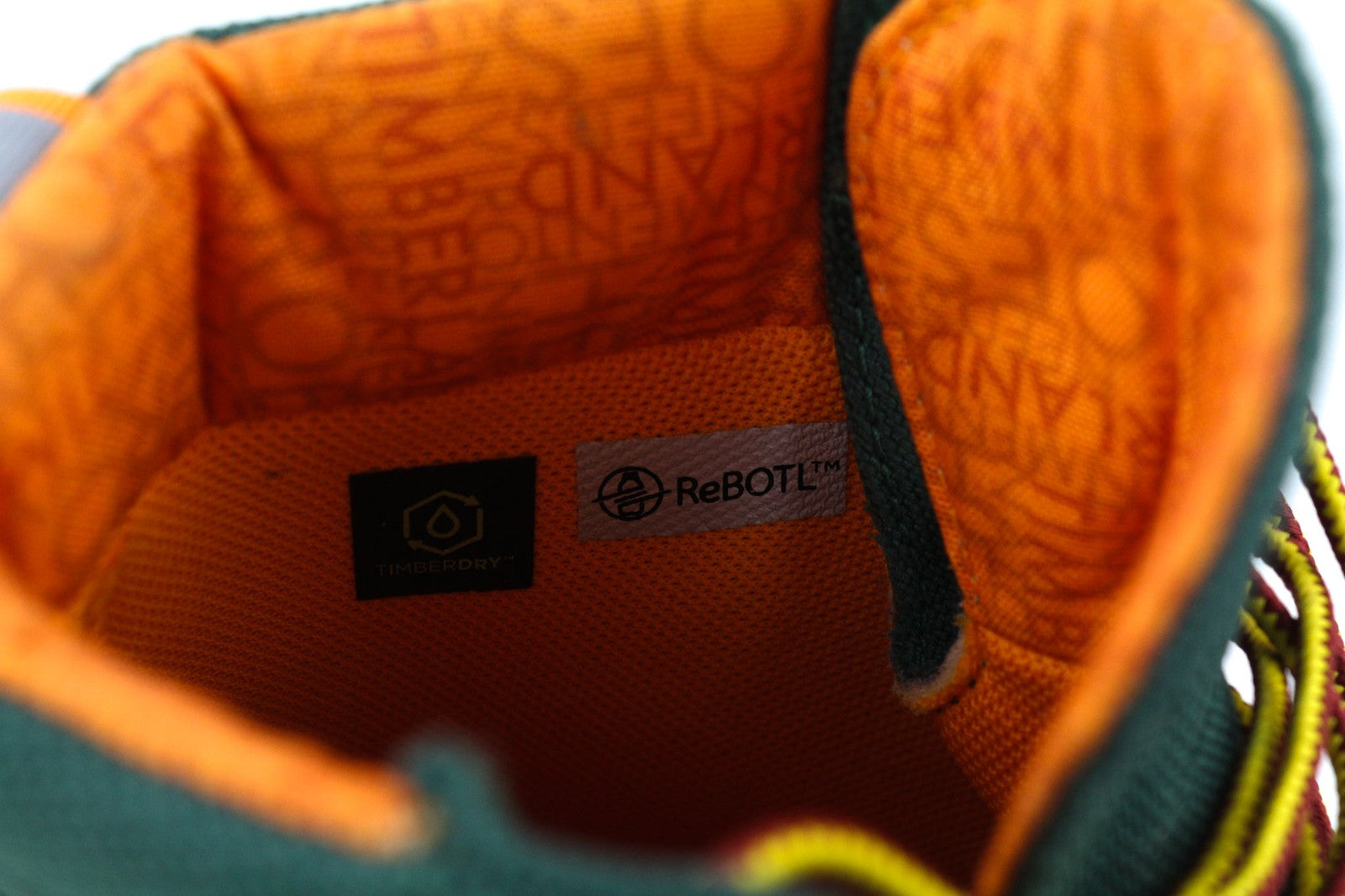 TIMBERLAND A2AYW-A4398 Women's EU36/37 Brown Green ReBOTL Leather High-Tops