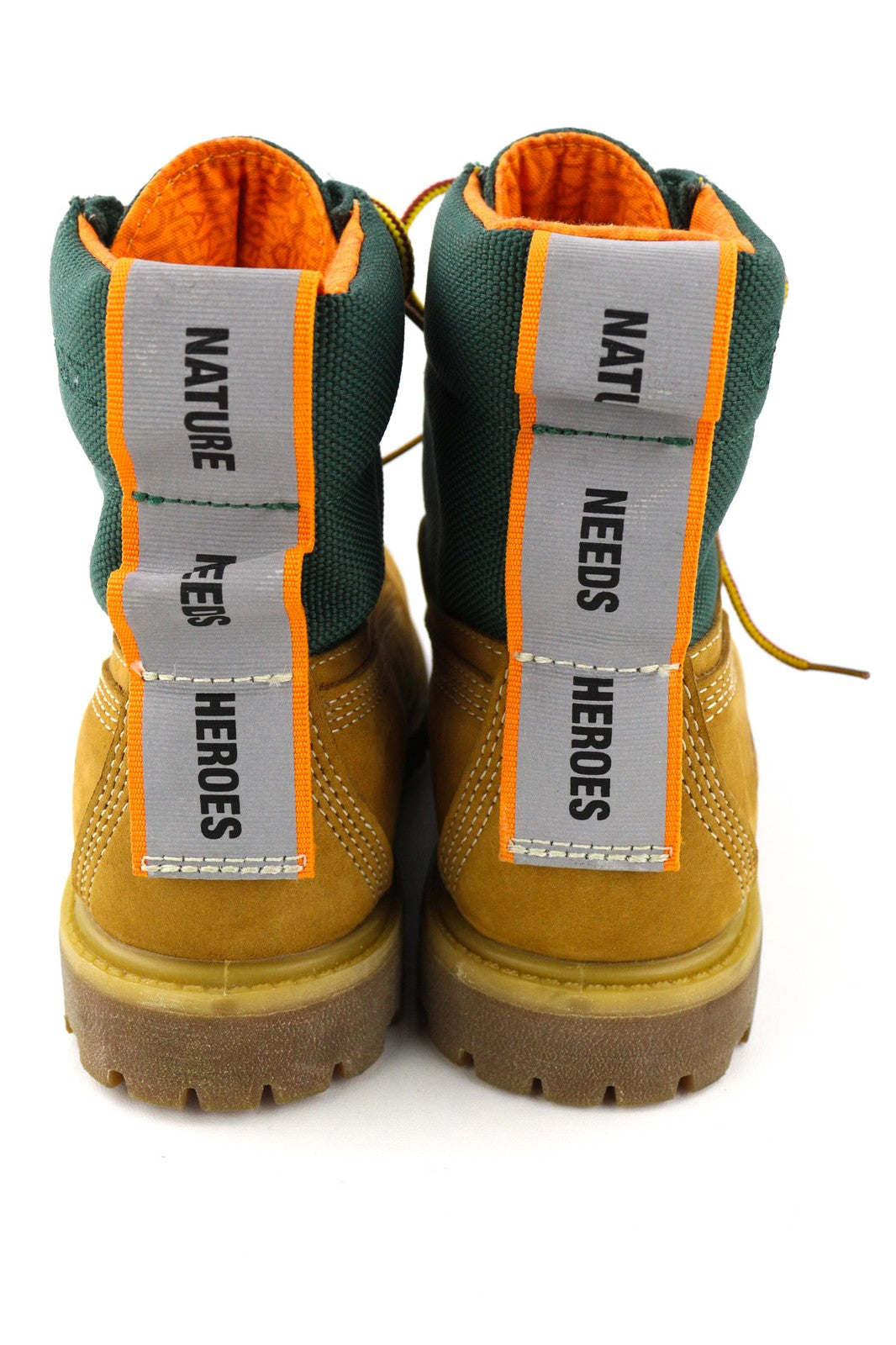 TIMBERLAND A2AYW-A4398 Women's EU36/37 Brown Green ReBOTL Leather High-Tops