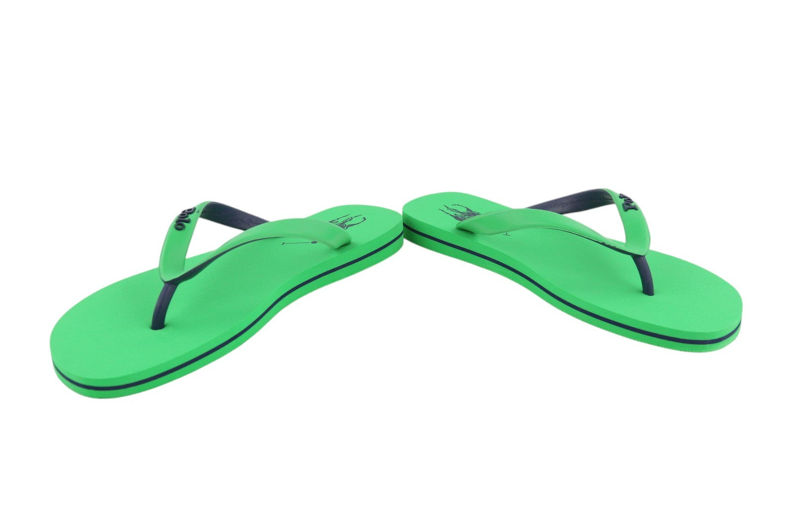 RALPH LAUREN Bolt-Sn-Csl Men's EU42/43 Green Flip-Flops Summer Wear