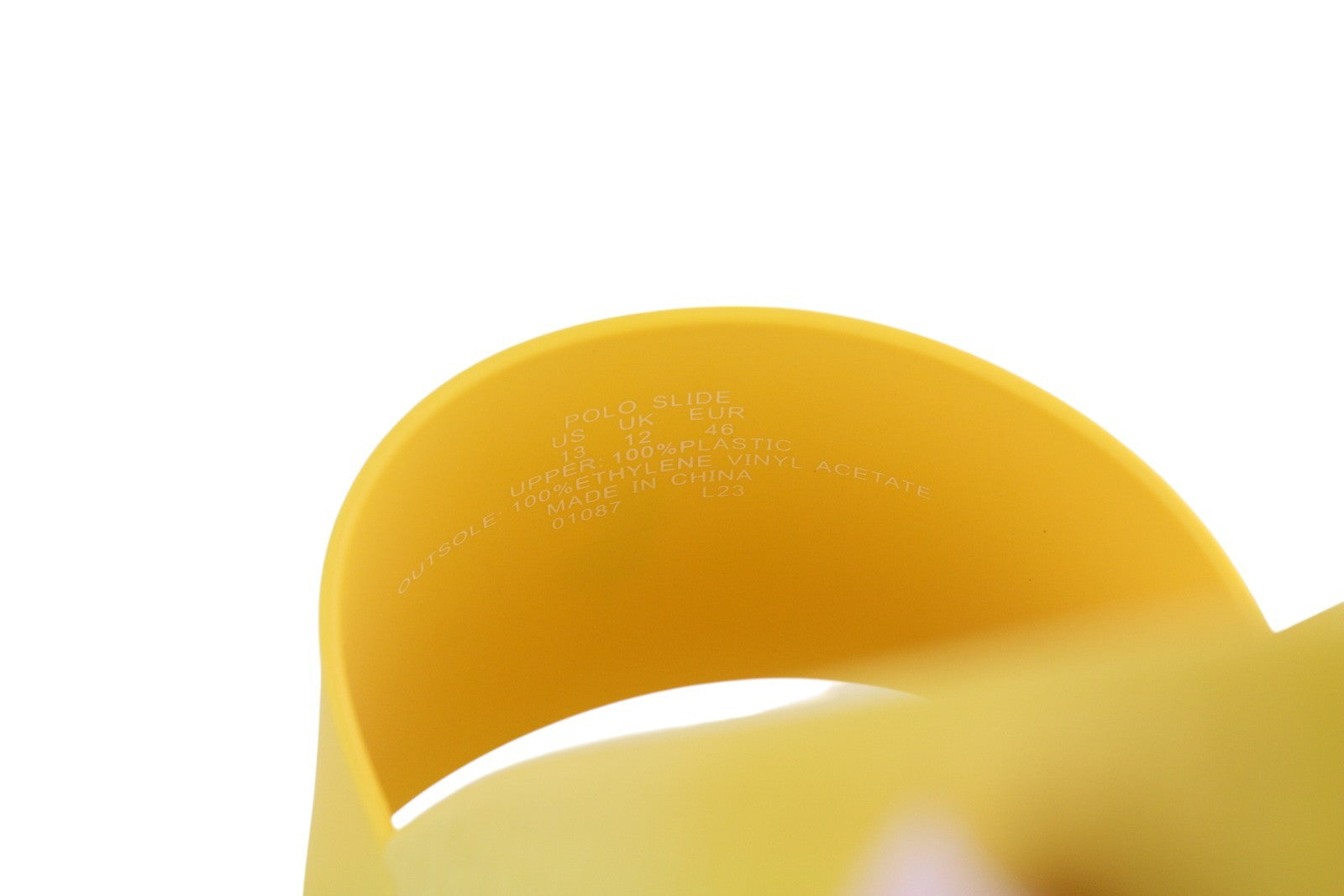 RALPH LAUREN Slides-SN-SLI Men's EU46 Yellow Flip-Flops €79