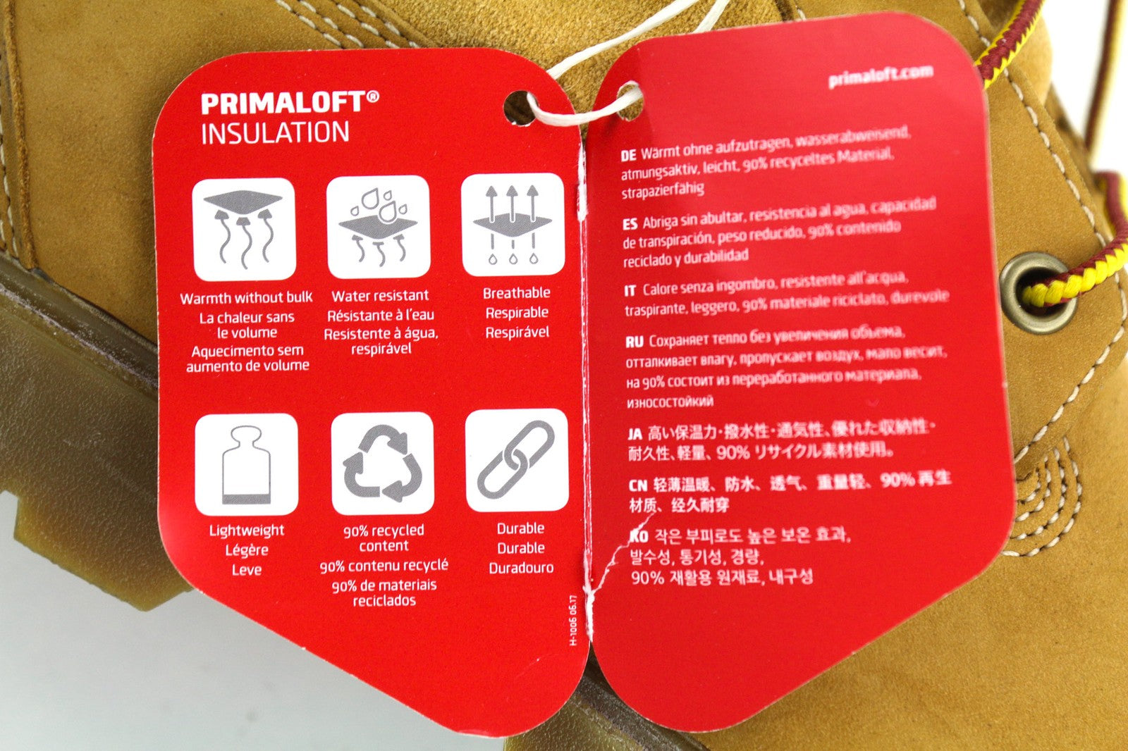 TIMBERLAND A1KGC-A4825 Women's EU37/37.5 Brown Water-Resistant Leather Shoes