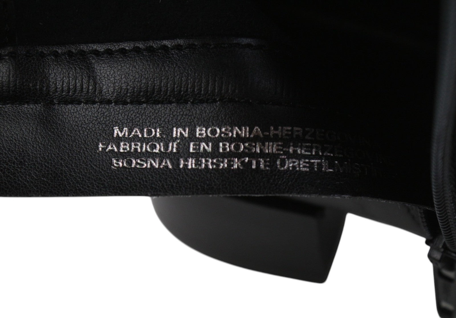 DIESEL D-Arlin Women's EU39 Black Zipped Leather Ankle Heel Shoes RRP€260